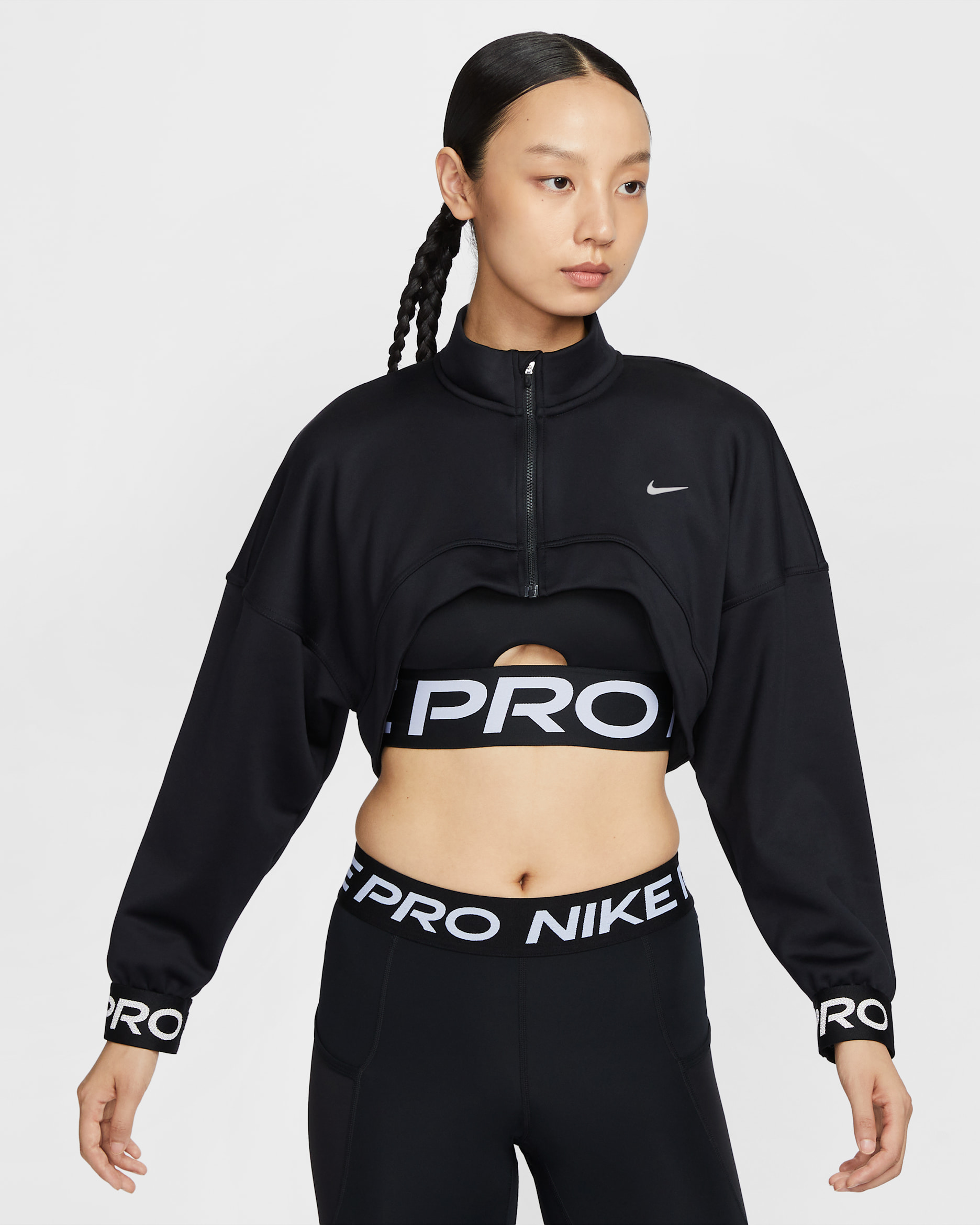 Nike Pro Women's Fleece Top. Nike JP